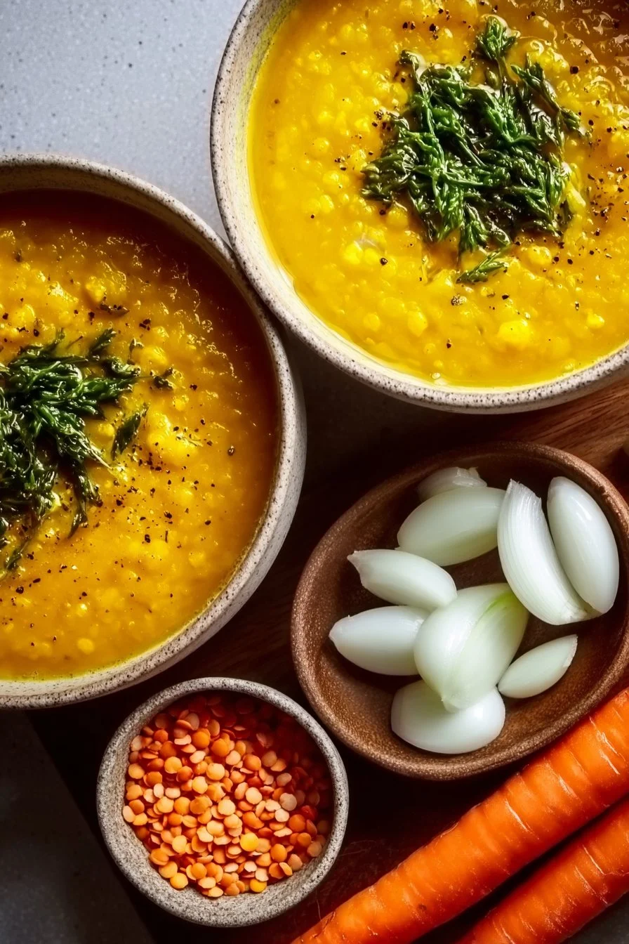 Anti-Inflammatory Golden Lemon Lentil Soup