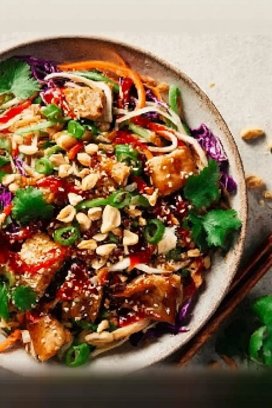 Asian Chicken Crunch Salad