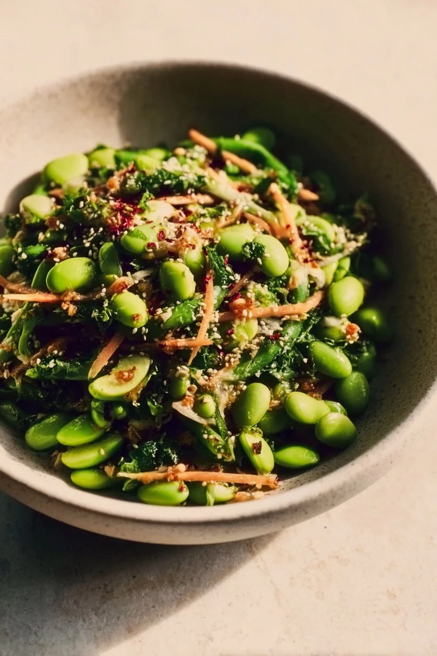 Asian Crunch Edamame Salad