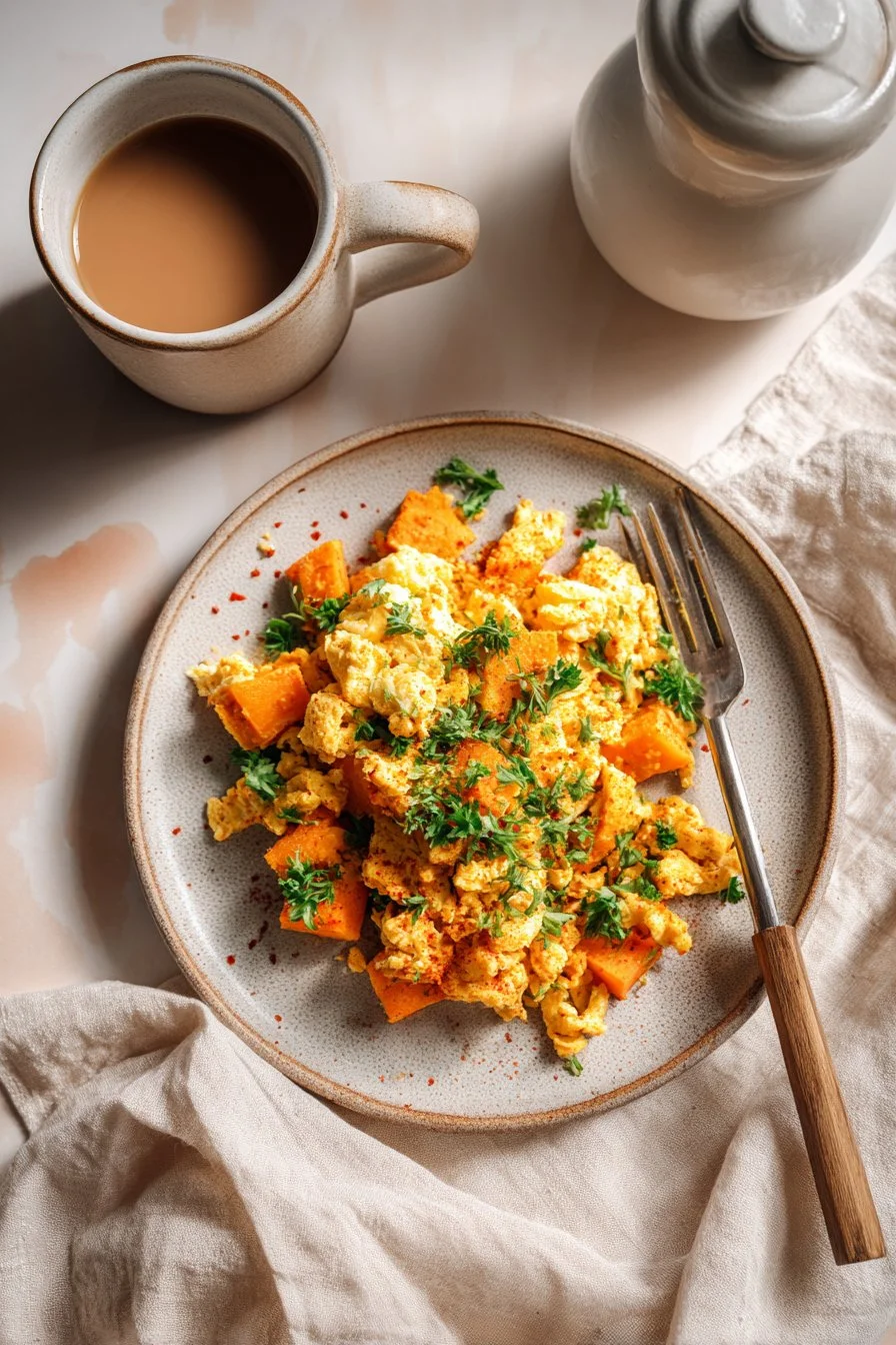 Breakfast Sweet Potato Scramble