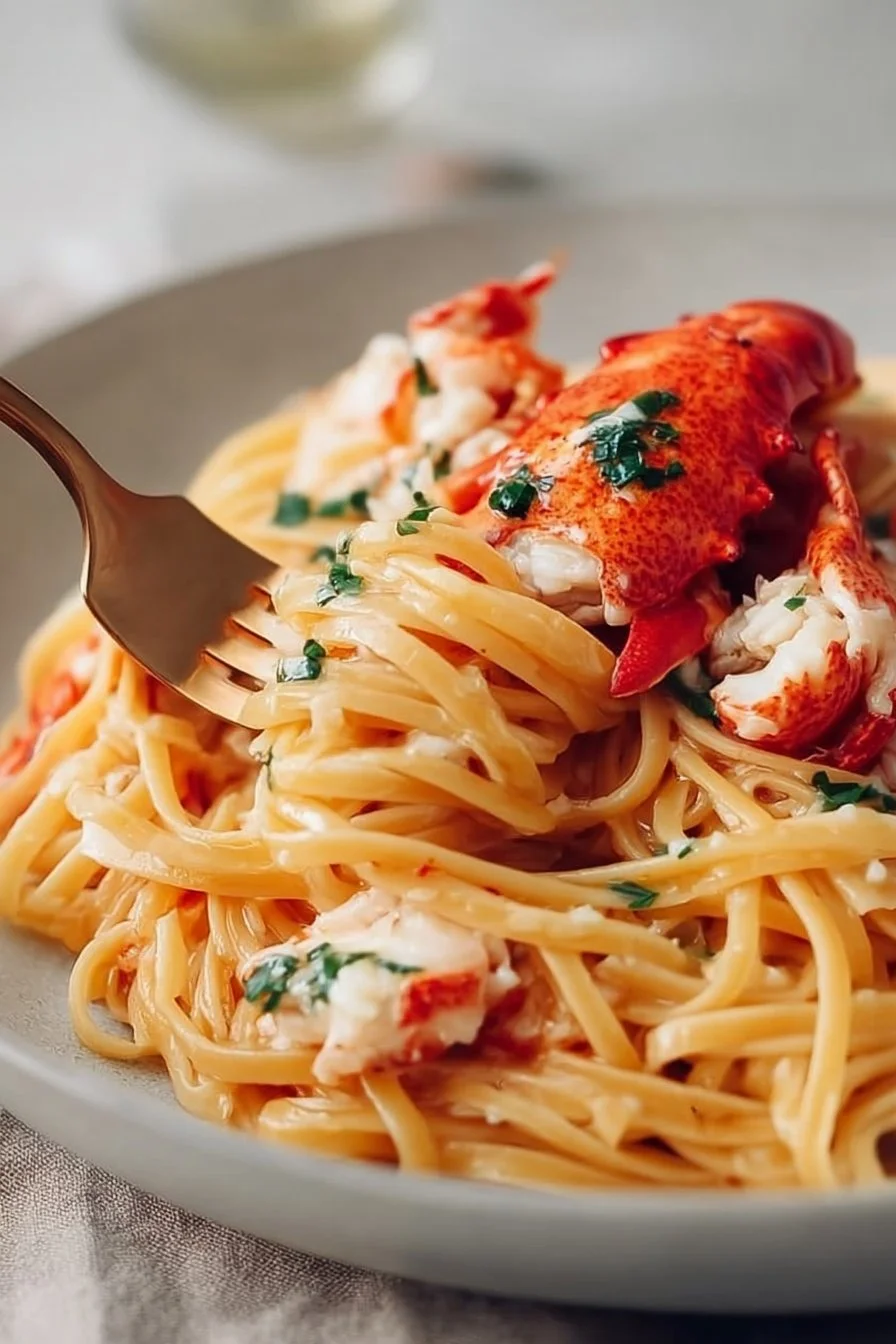 Buttered Lobster Pasta