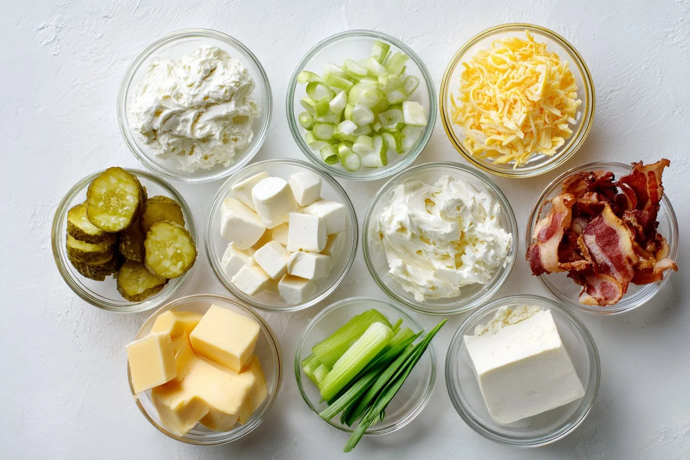 Creamy Bacon and Dill Pickle Bites
