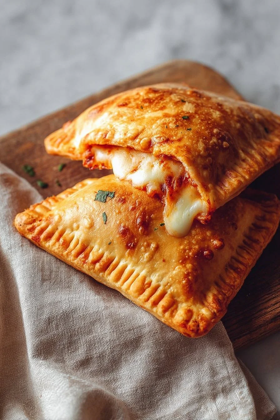 Crispy Pizza Pockets