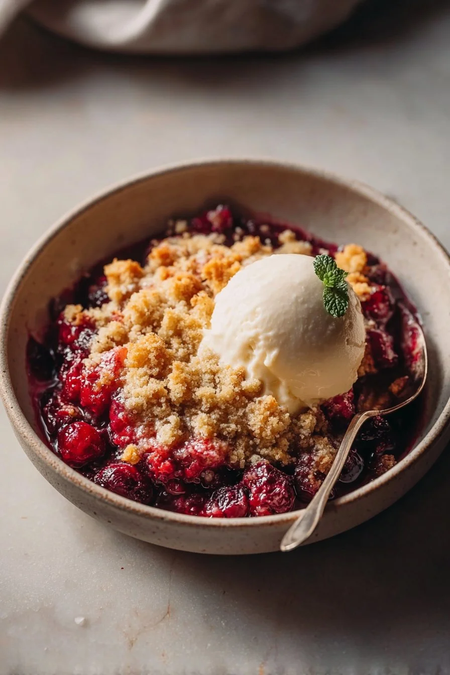 Delightful Cranberry Orange Cobbler for Cozy Nights