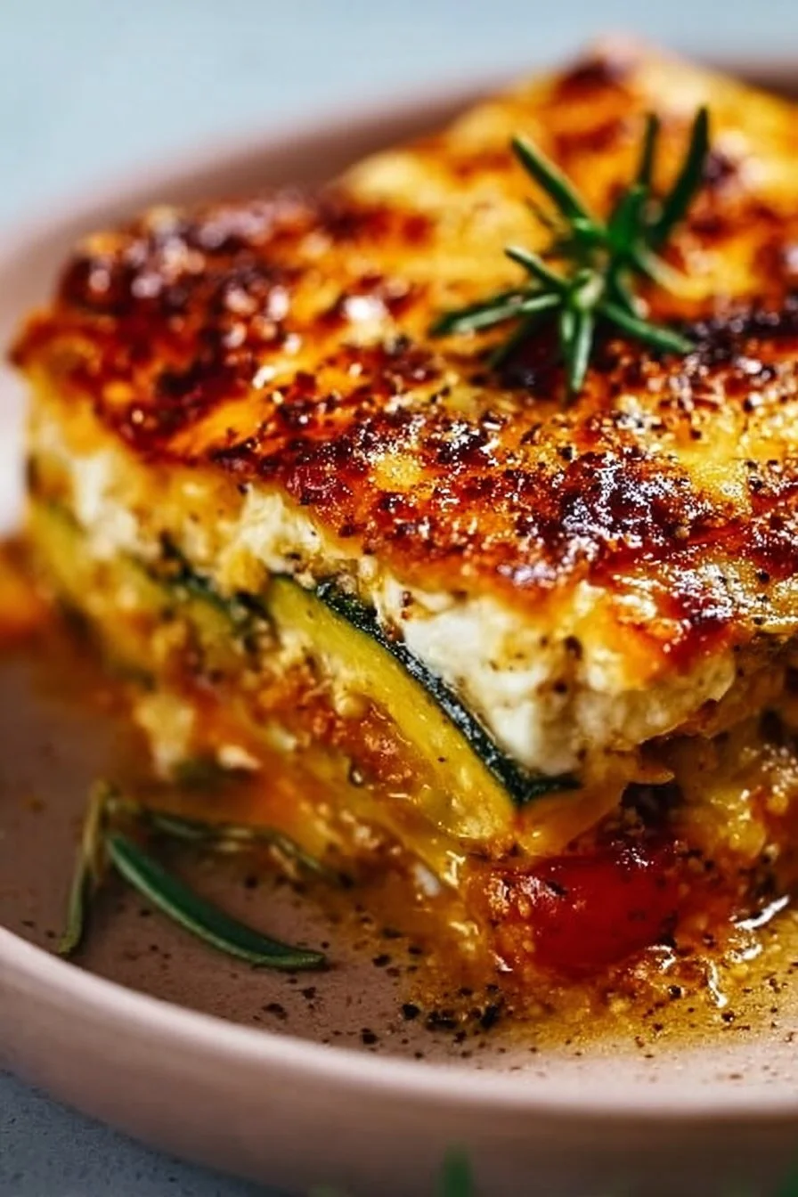 High Protein Veggie Lasagna