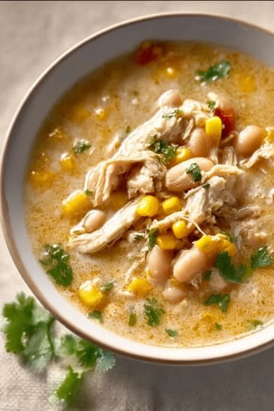 Irresistible Creamy White Chicken Chili for Cozy Nights