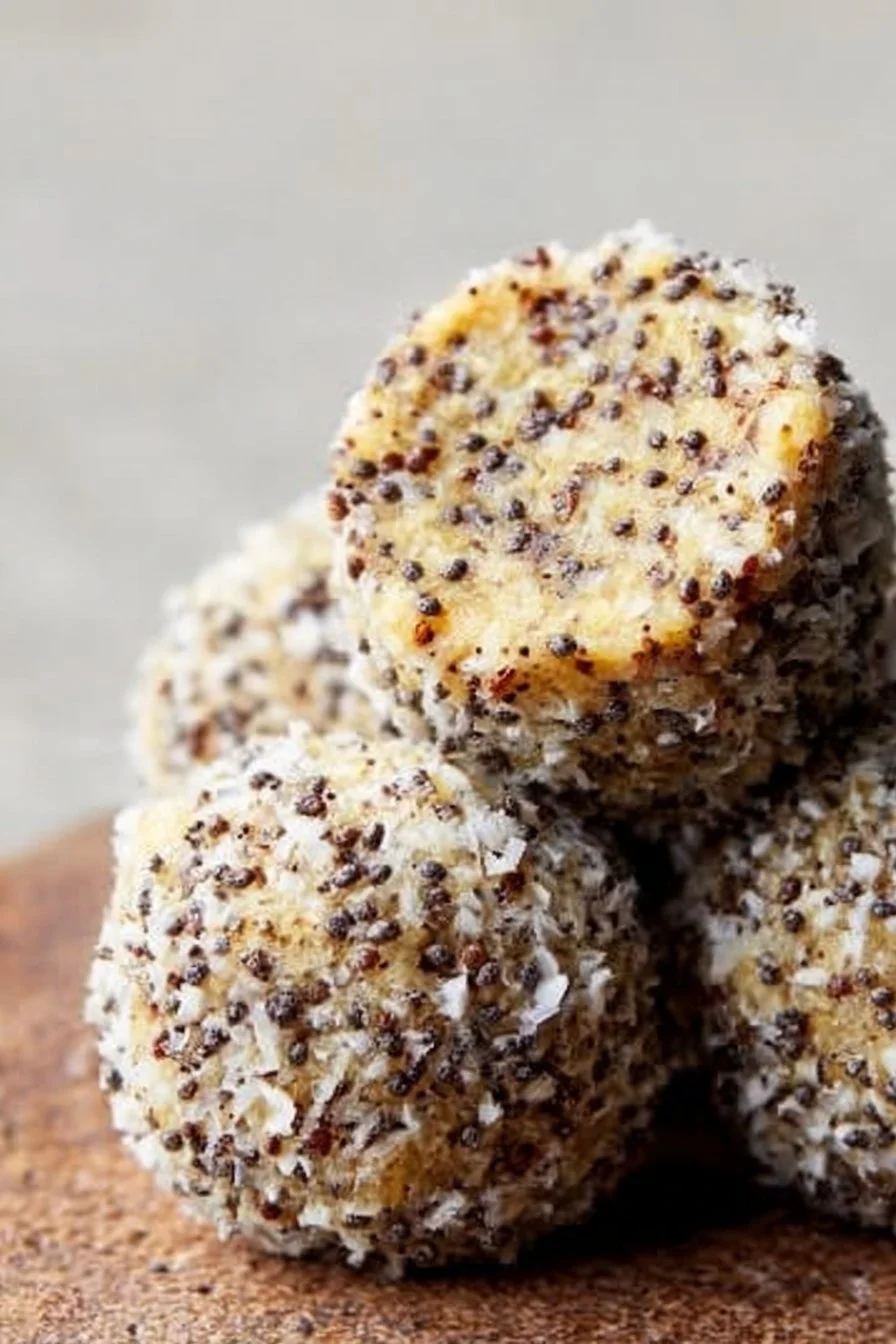 Lemon Poppy Seed Energy Bites