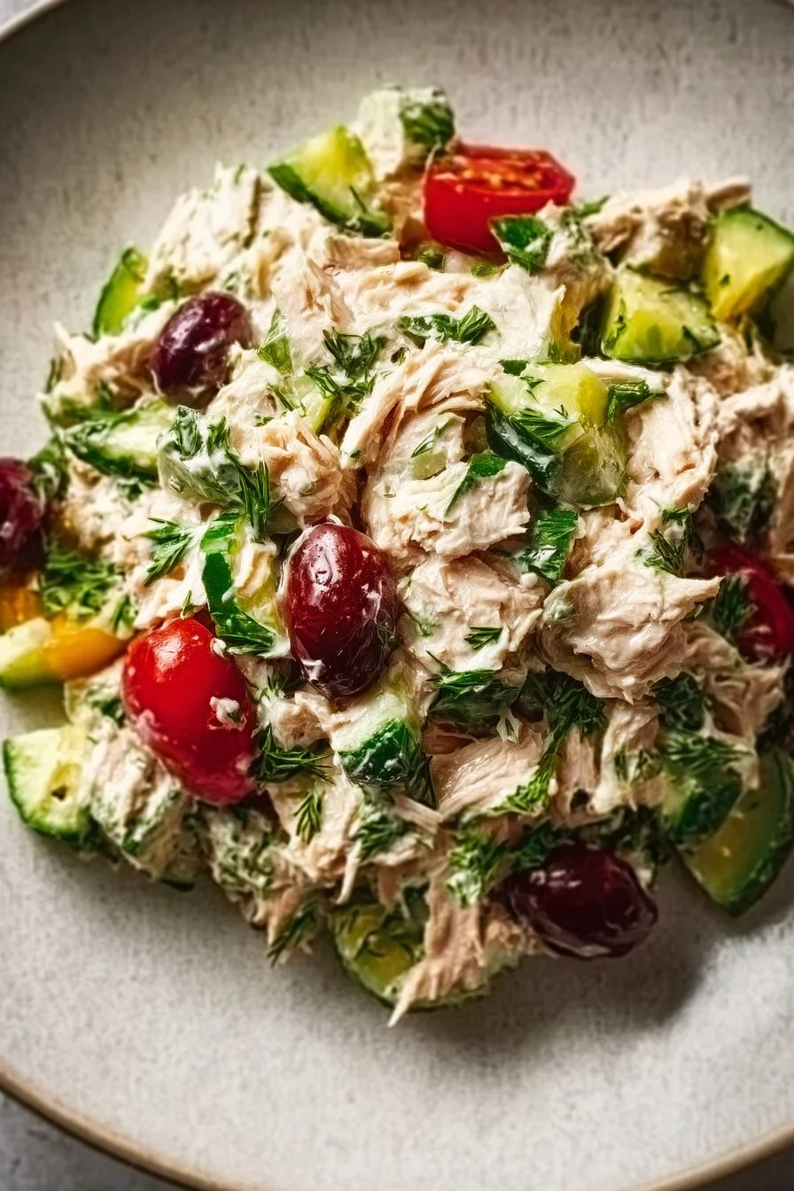 Mediterranean Tuna Salad
