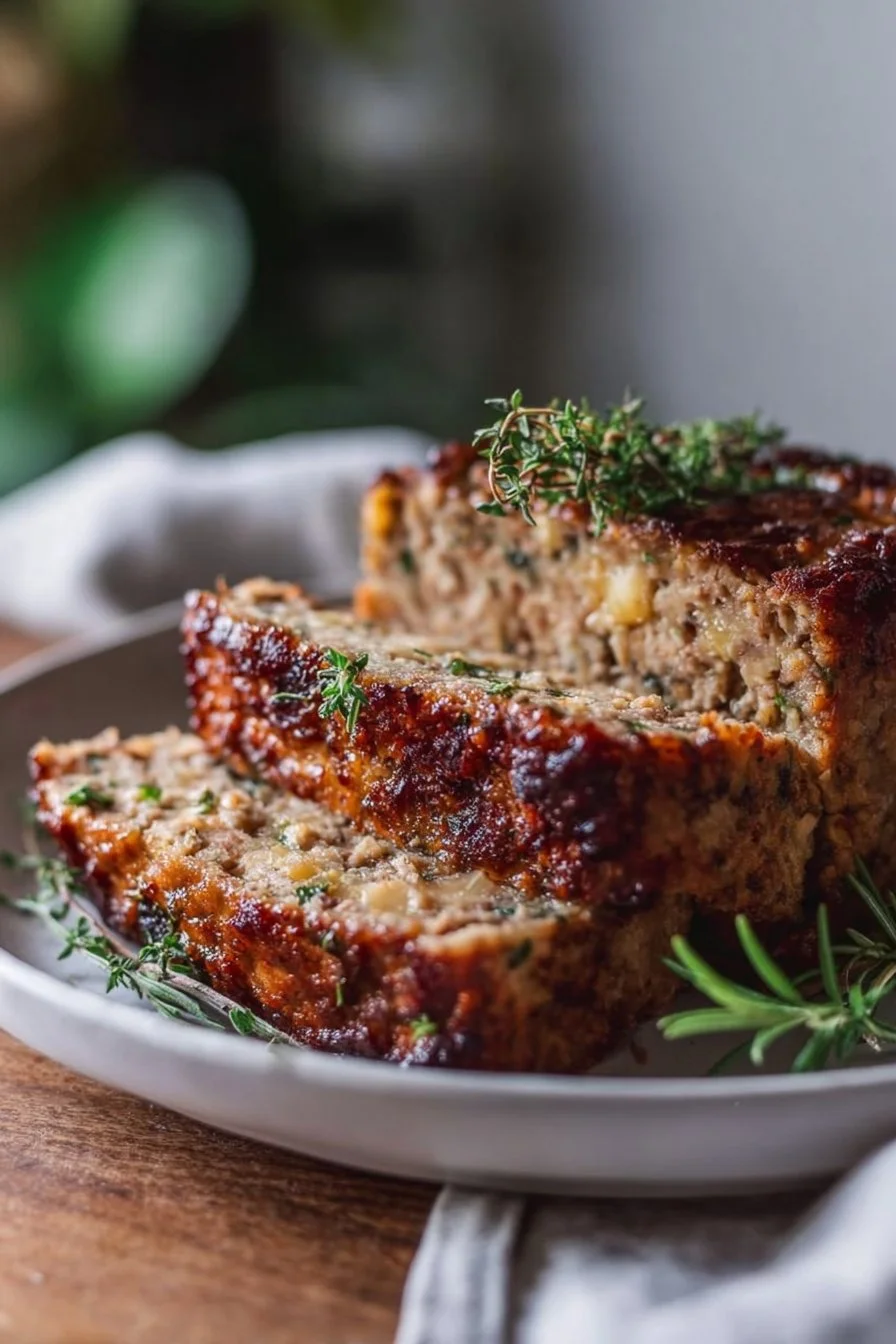 Parmesan Meatloaf Twist