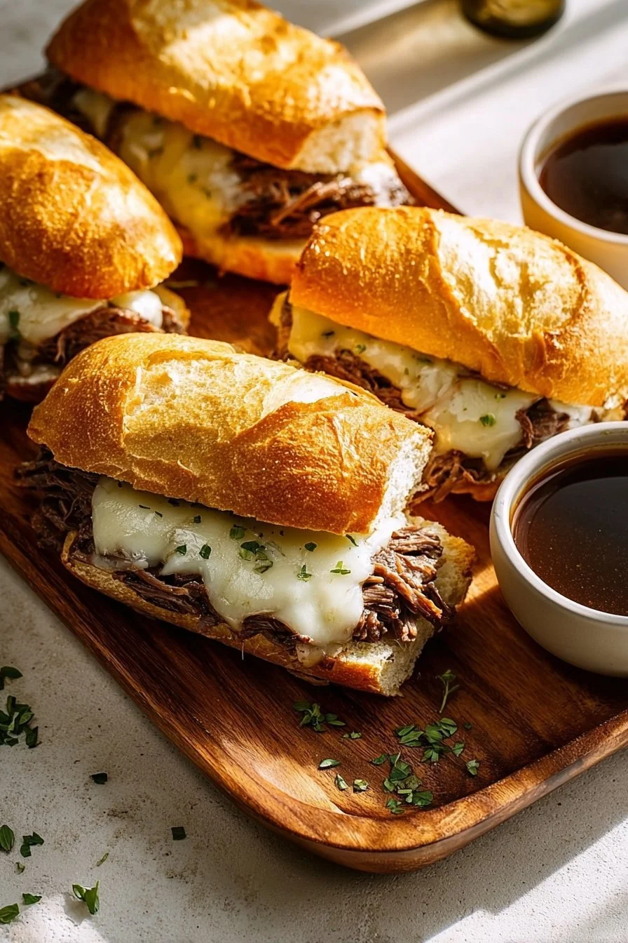 Slow-Cooked Beef Sandwiches