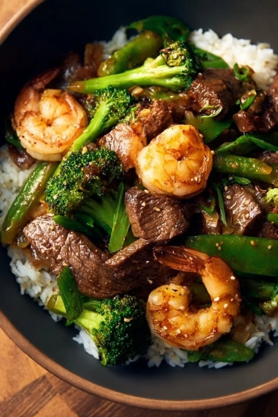 Steak and Shrimp Stir Fry