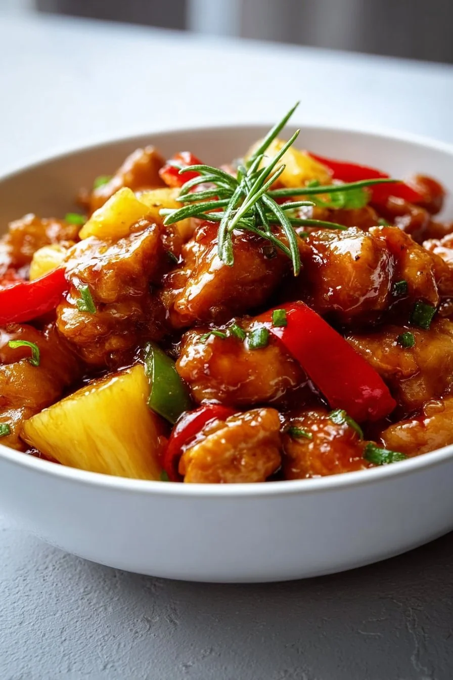 Sweet and Savory Pineapple Chicken