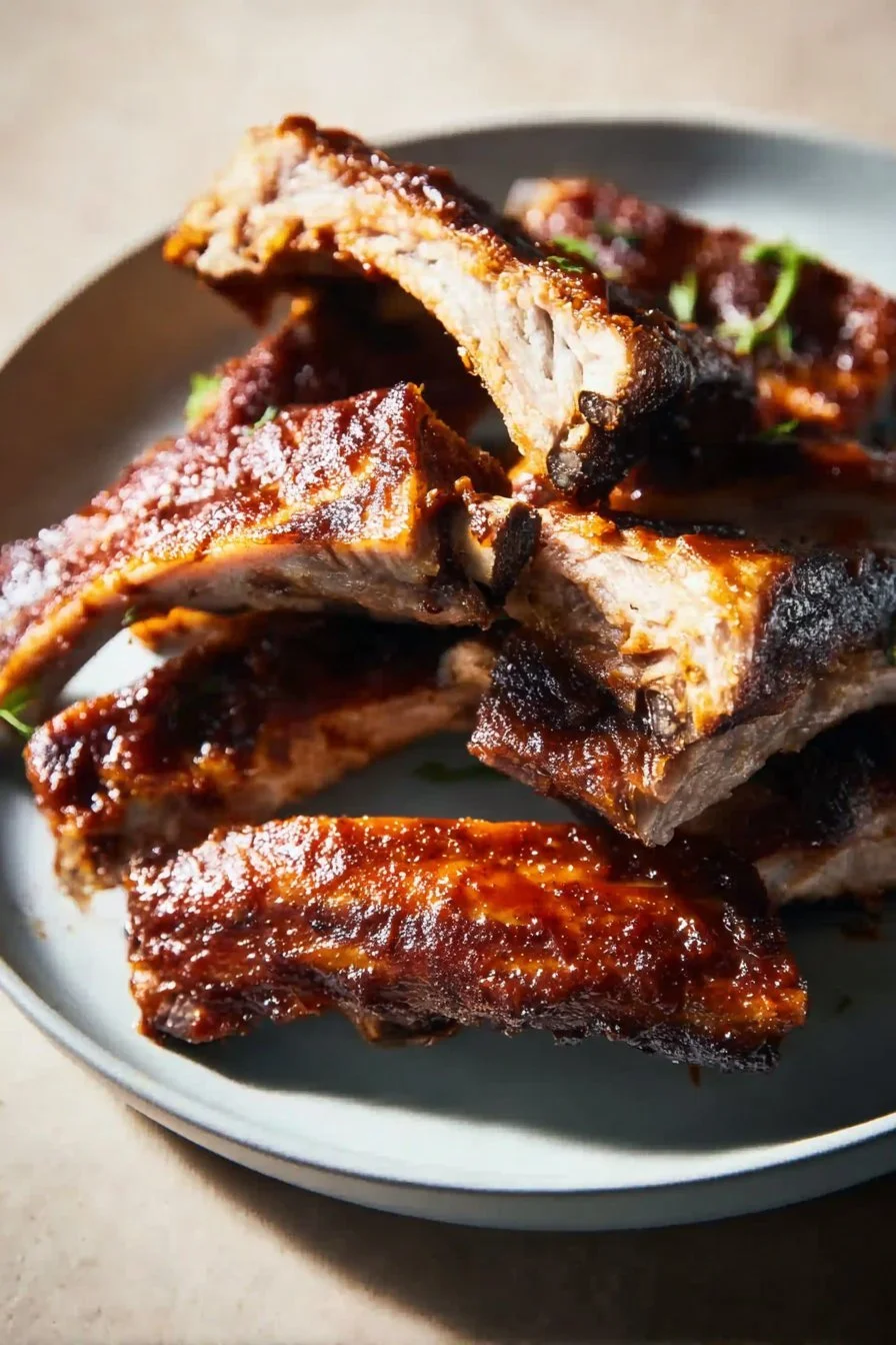 Slow Cooker BBQ Ribs