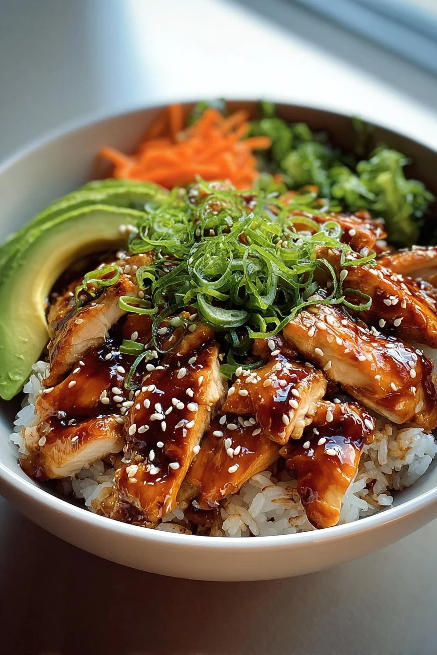 Teriyaki Chicken Rice Bowl