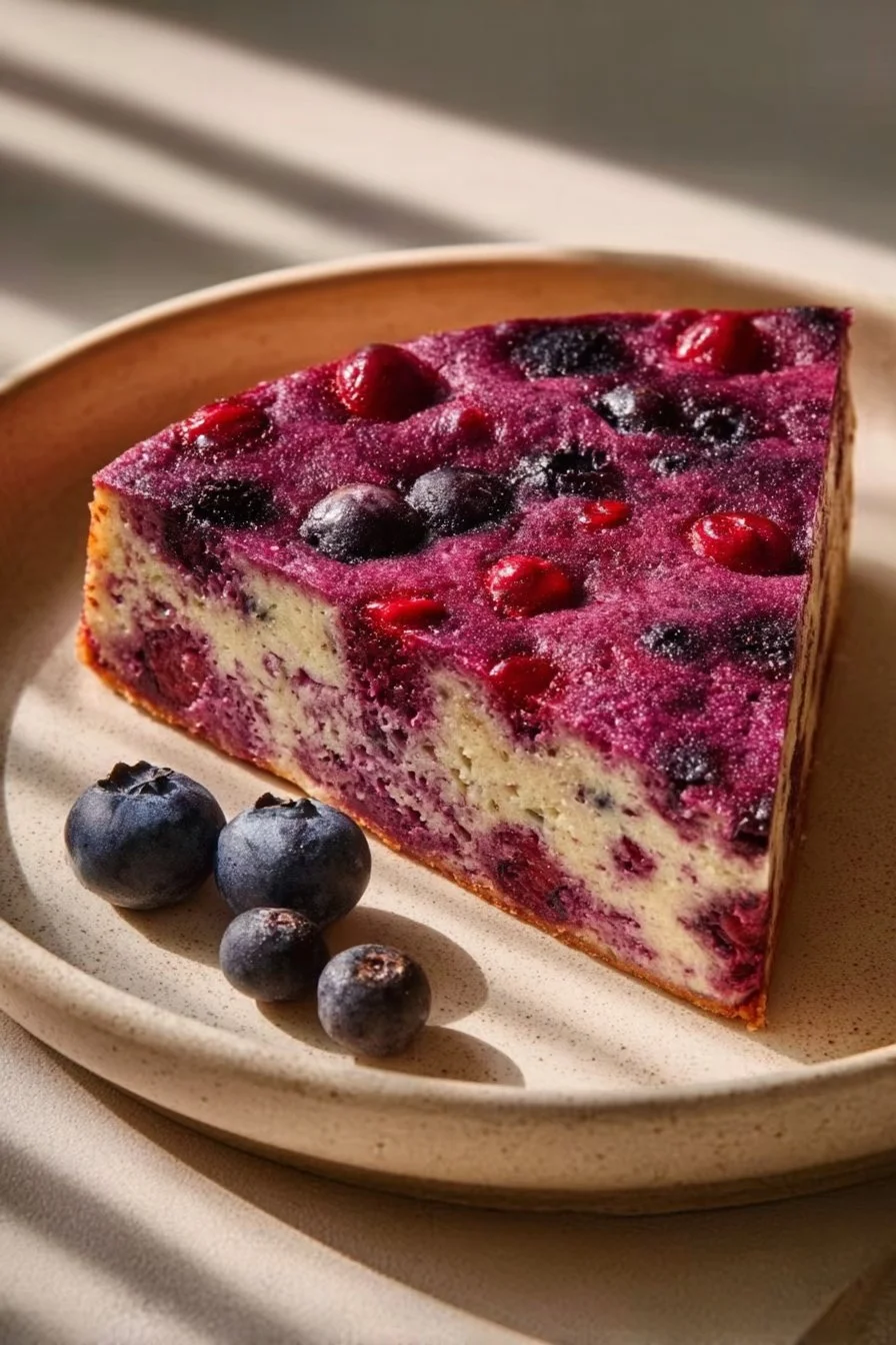 Triple Berry Protein Bake