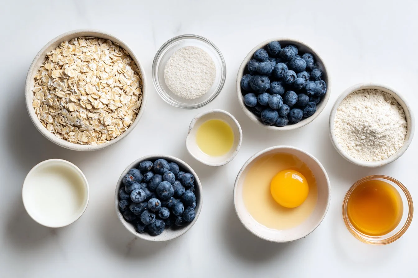 Blueberry Honey Baked Oatmeal