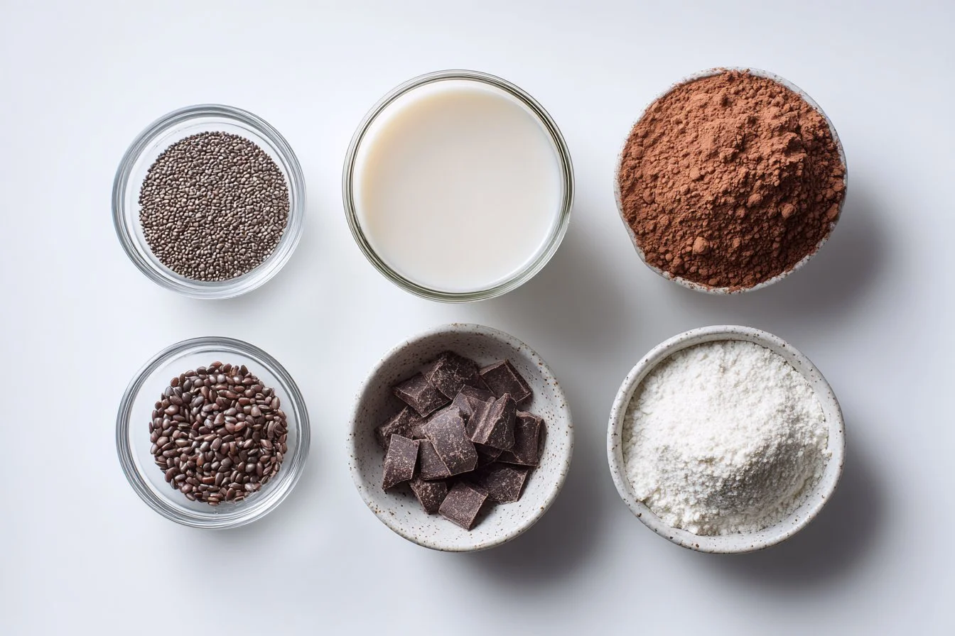 Chocolate Chia Protein Pudding