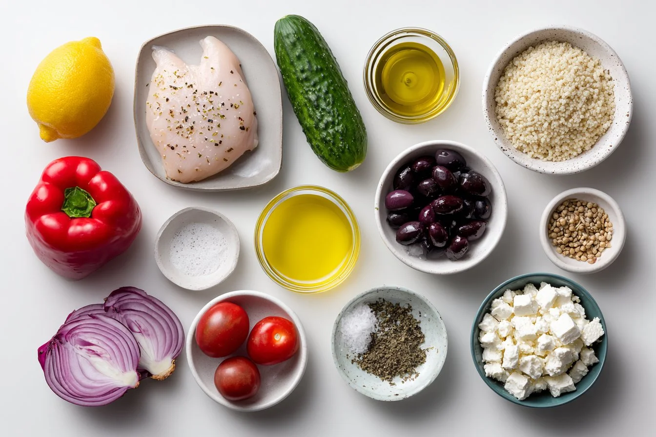 Mediterranean Chicken Bowl