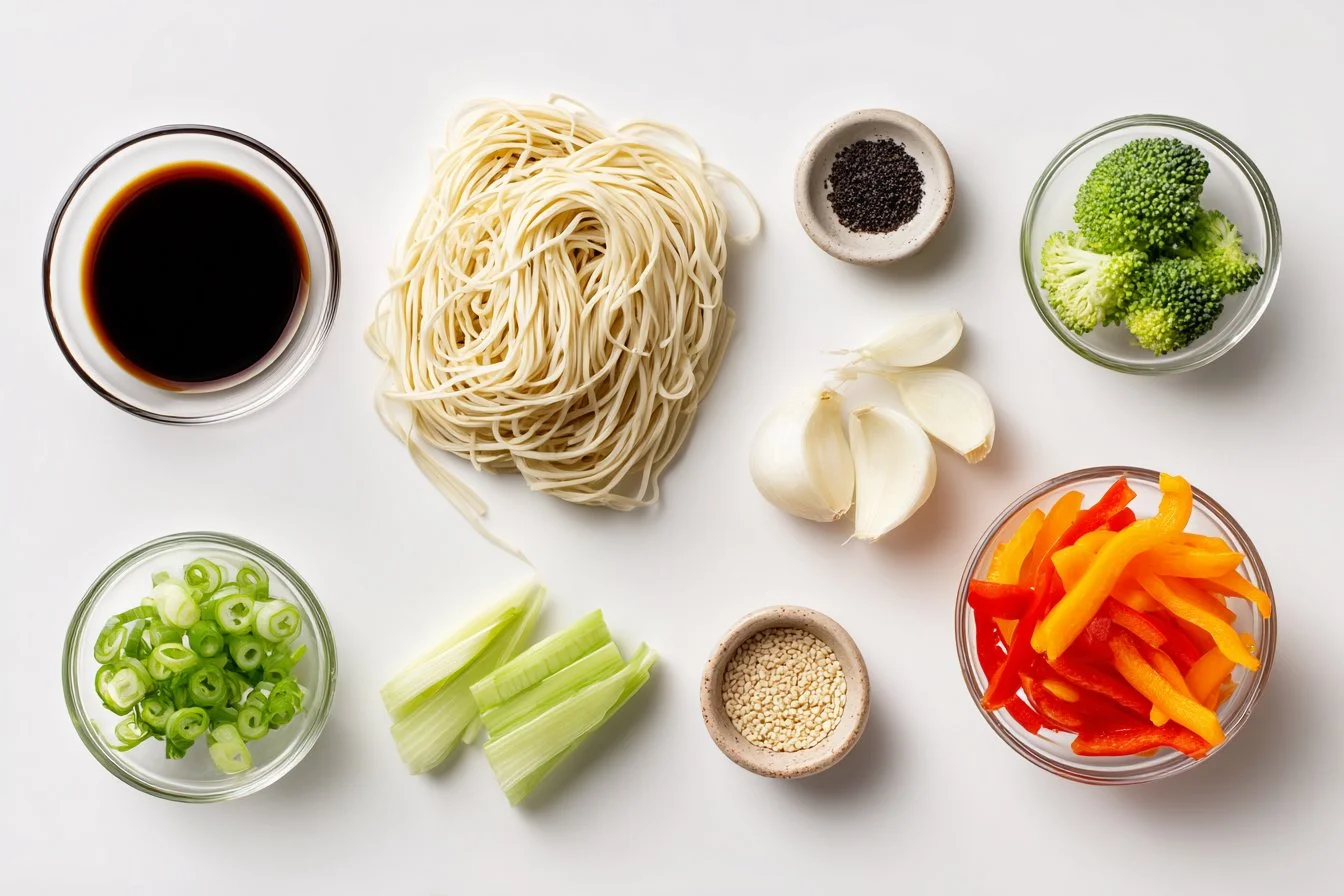 Stir-Fried Noodles with Vegetables