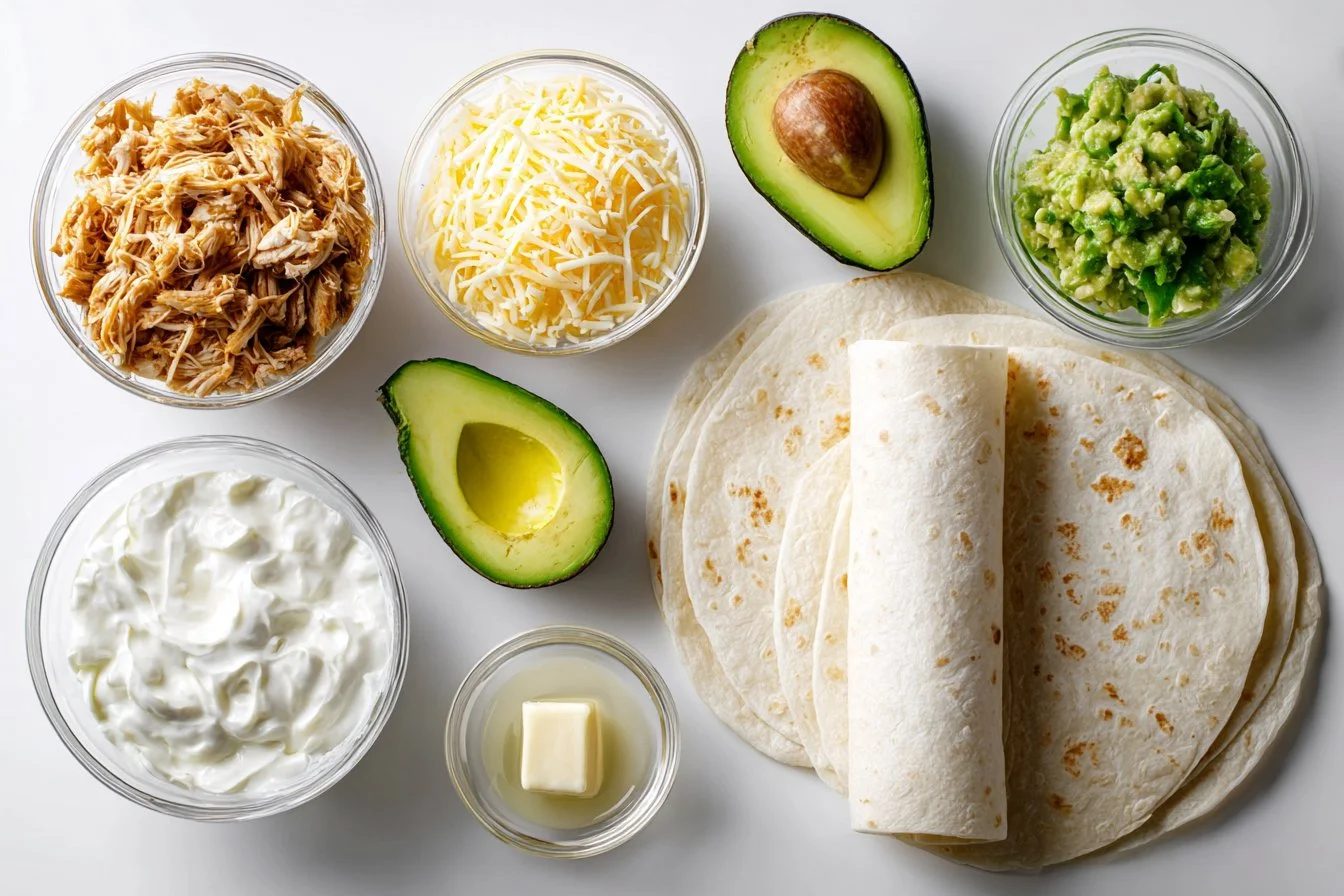 Creamy Chicken Avocado Wrap