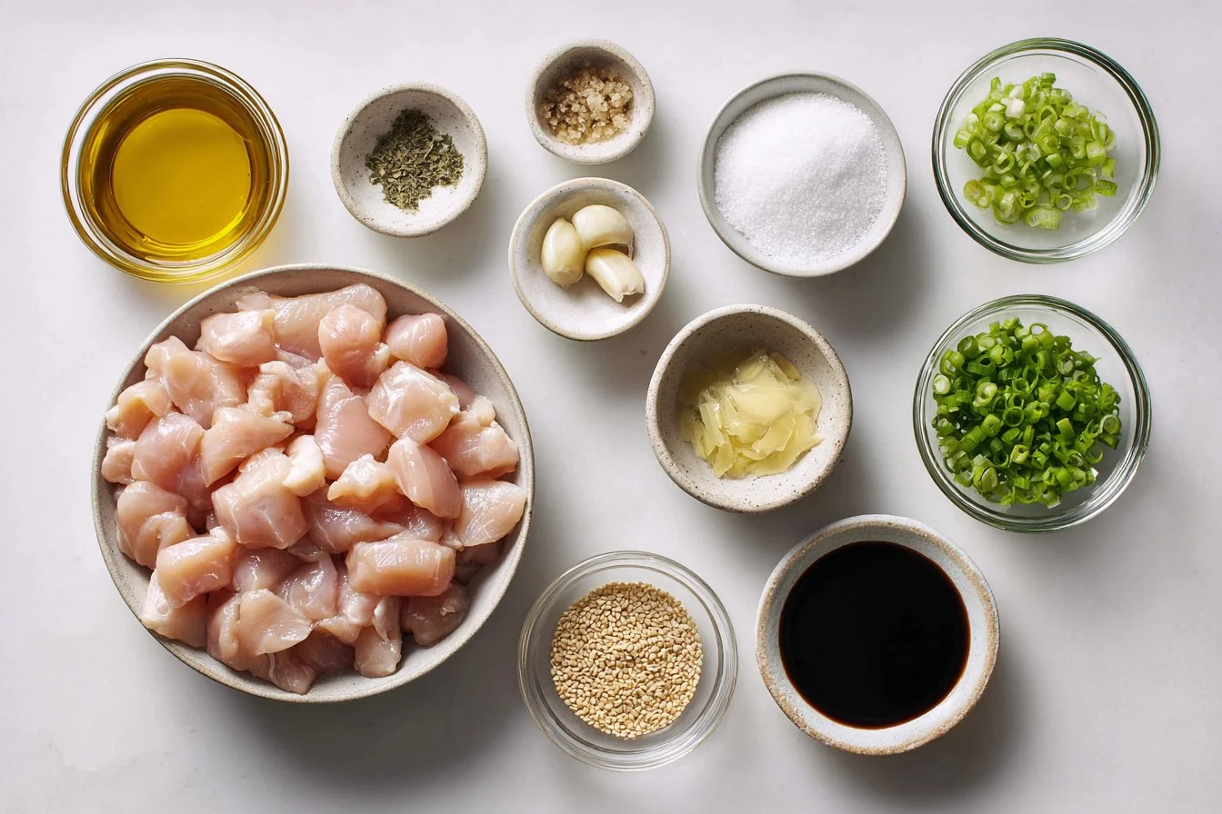 Sweet Honey Garlic Chicken Bites