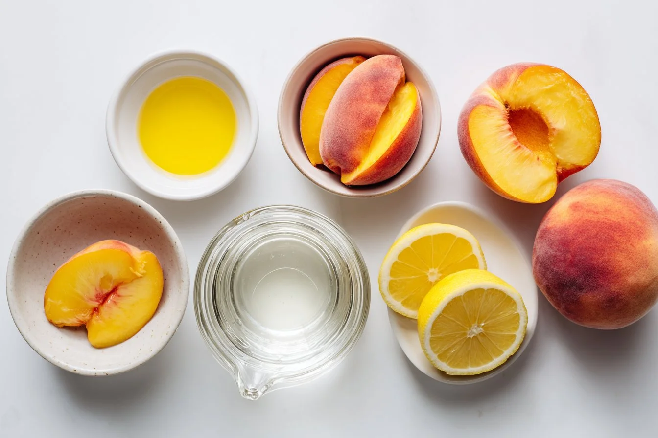 Refreshing Citrus Peach Drink