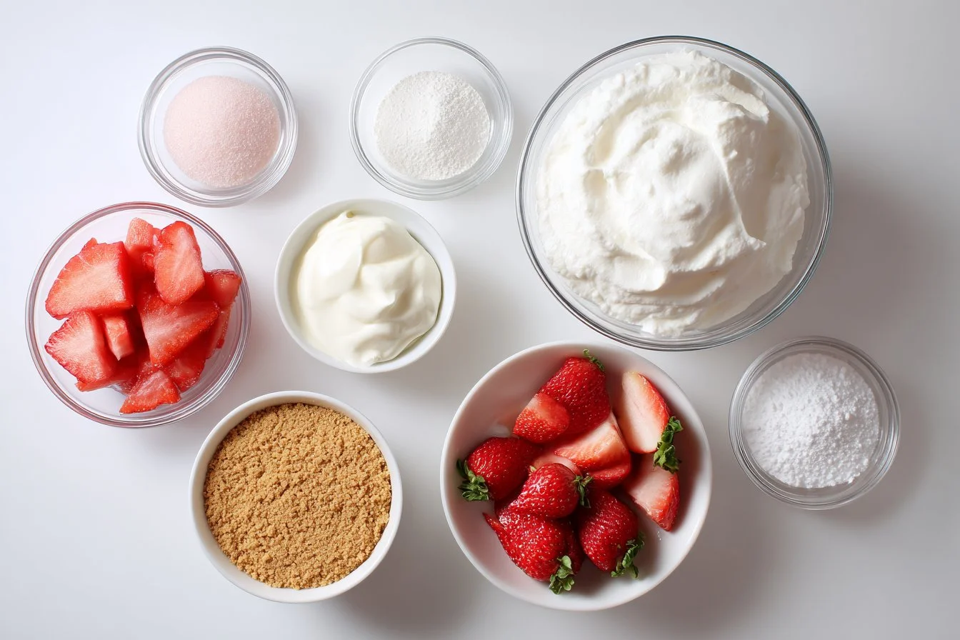 Fluffy Strawberry Pie