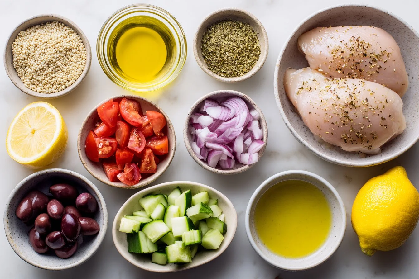 Greek Chicken Bowl