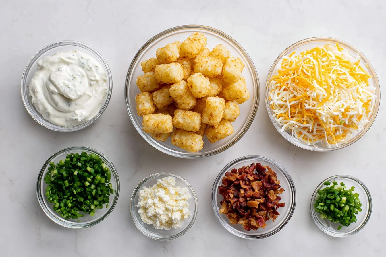 Loaded Potato Tots