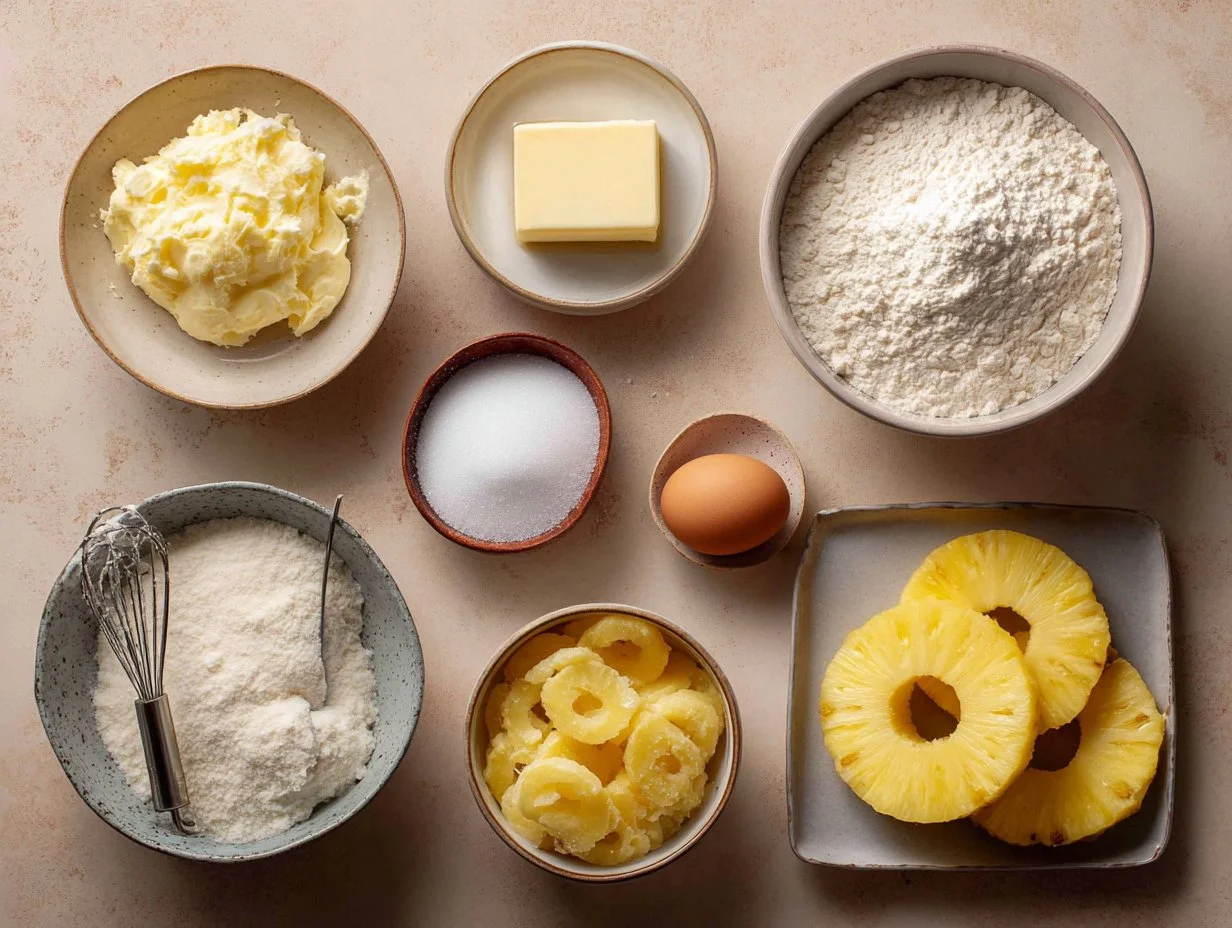 Pineapple Upside-Down Cookies