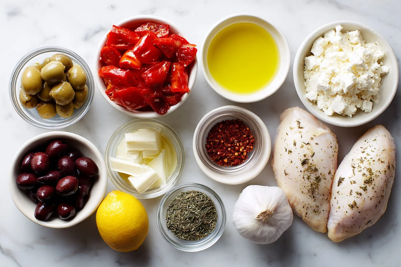 Slow Cooker Greek Chicken