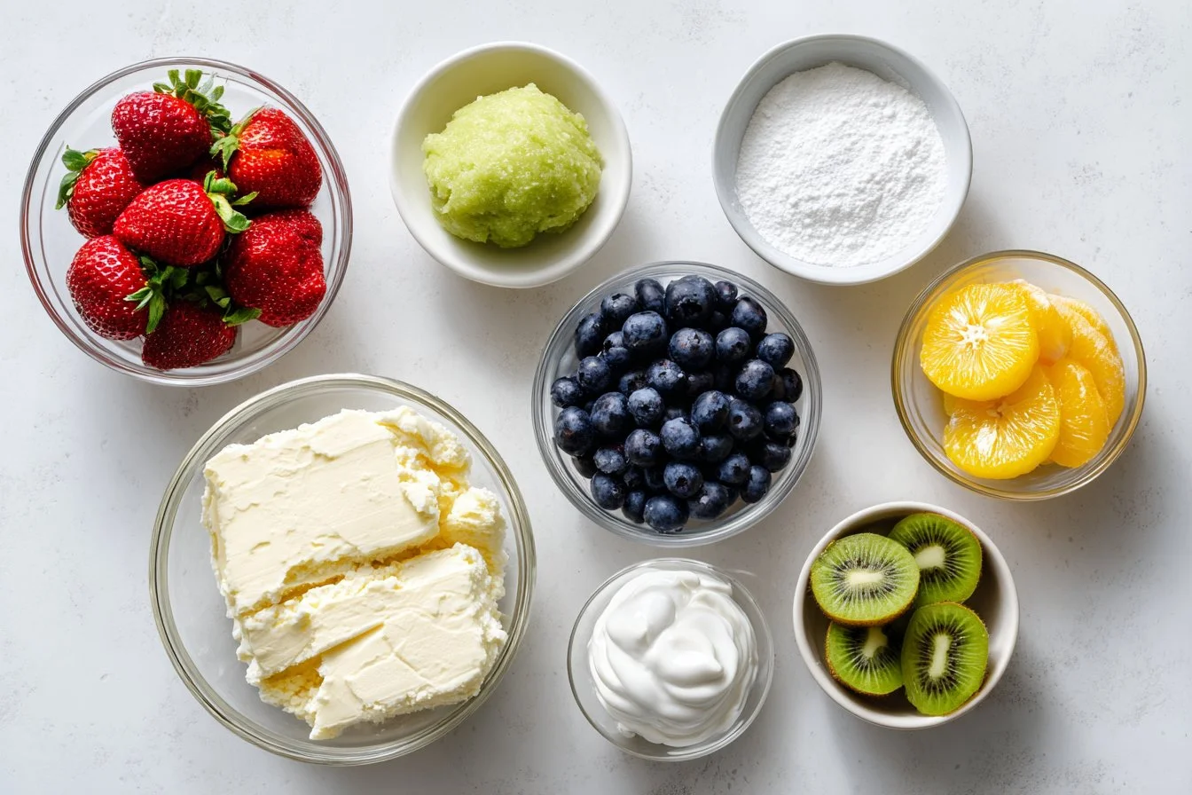 Sugar Cookie Fruit Pizza