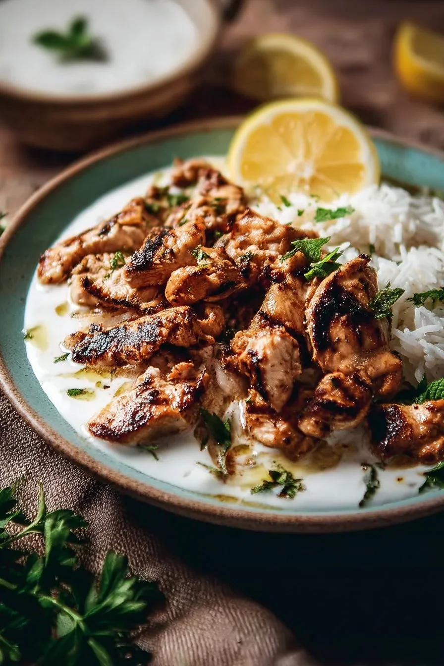 Lebanese Lemon Garlic Chicken - Al Aseel copycat