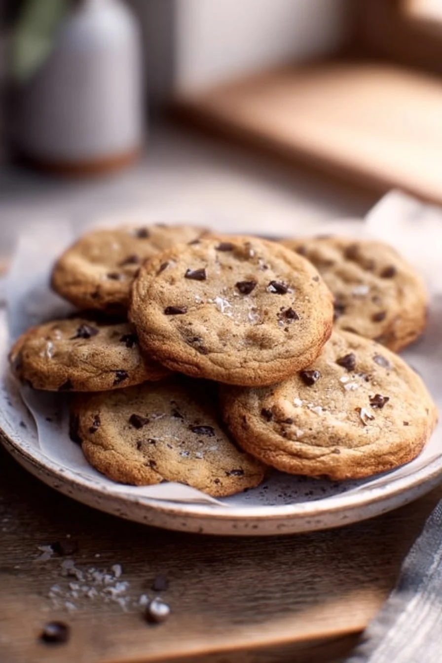 Banana Chocolate Chip Cookies