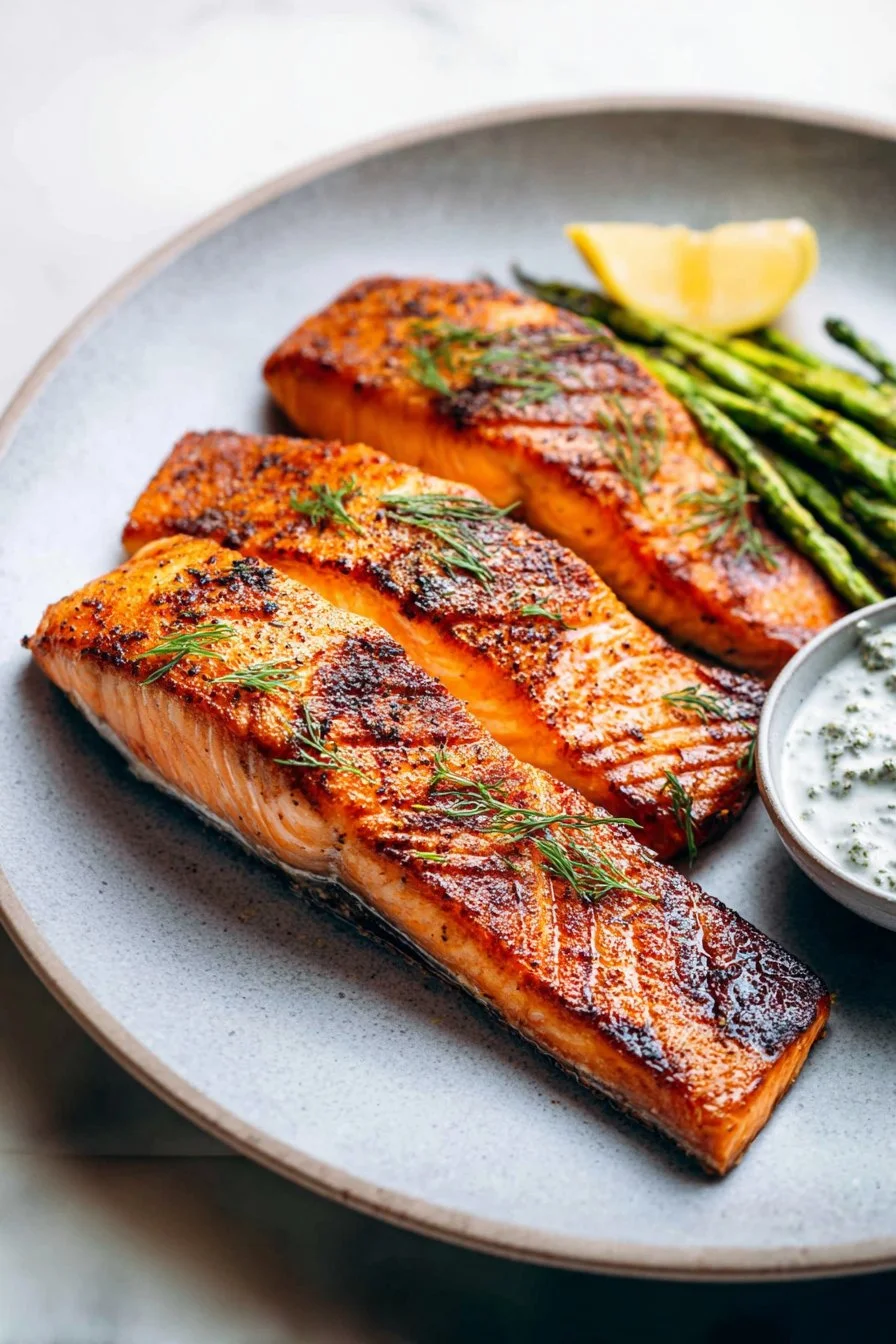 THE BEST Grilled Salmon Recipe