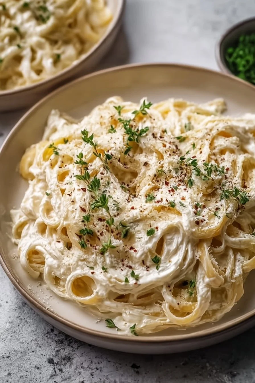 Cottage Cheese Alfredo Sauce