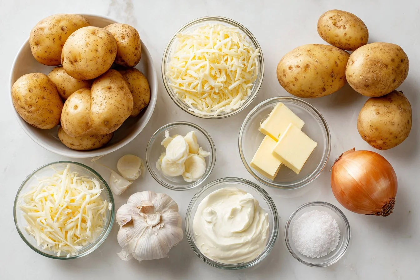 Creamy Garlic Butter Potatoes
