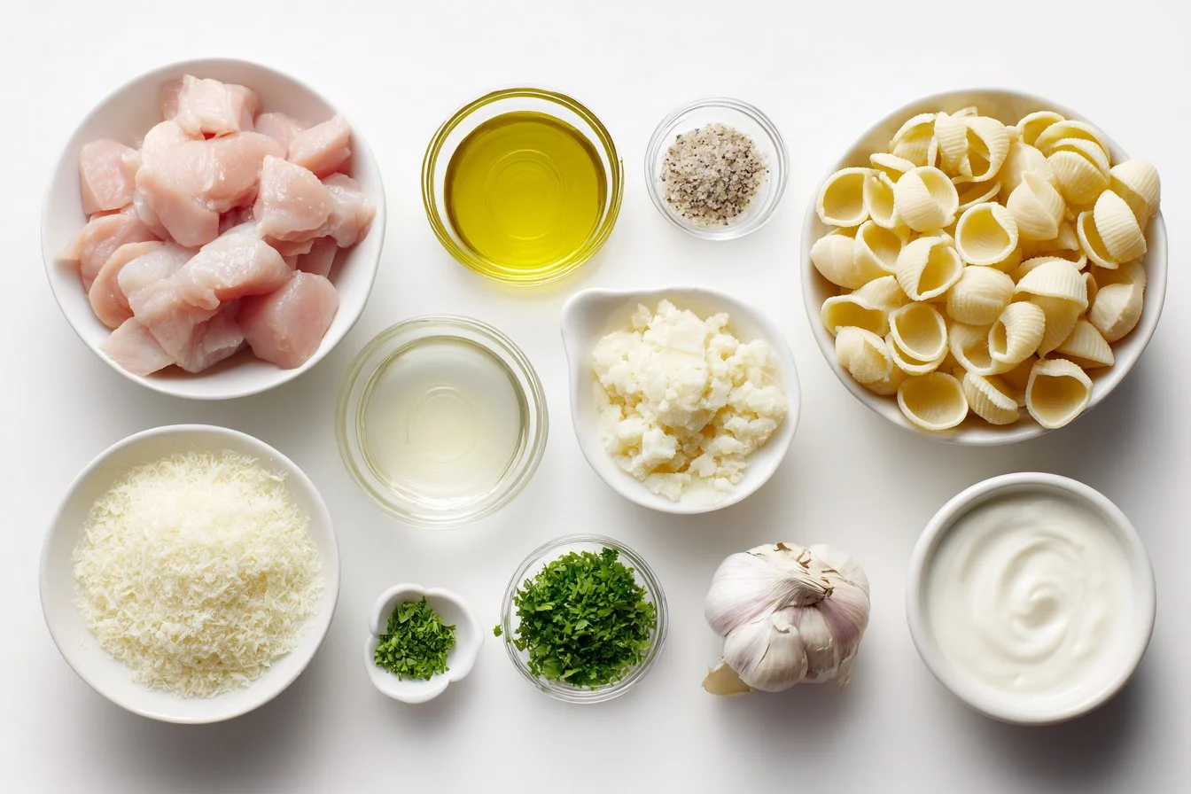 Creamy Garlic Chicken Pasta