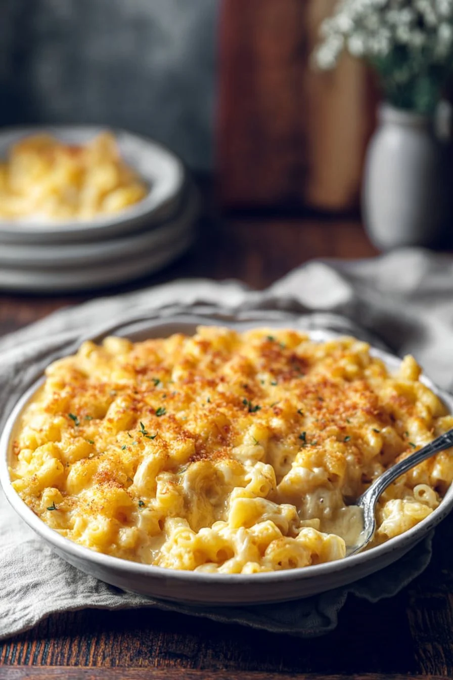 Creamy Homemade Baked Mac and Cheese