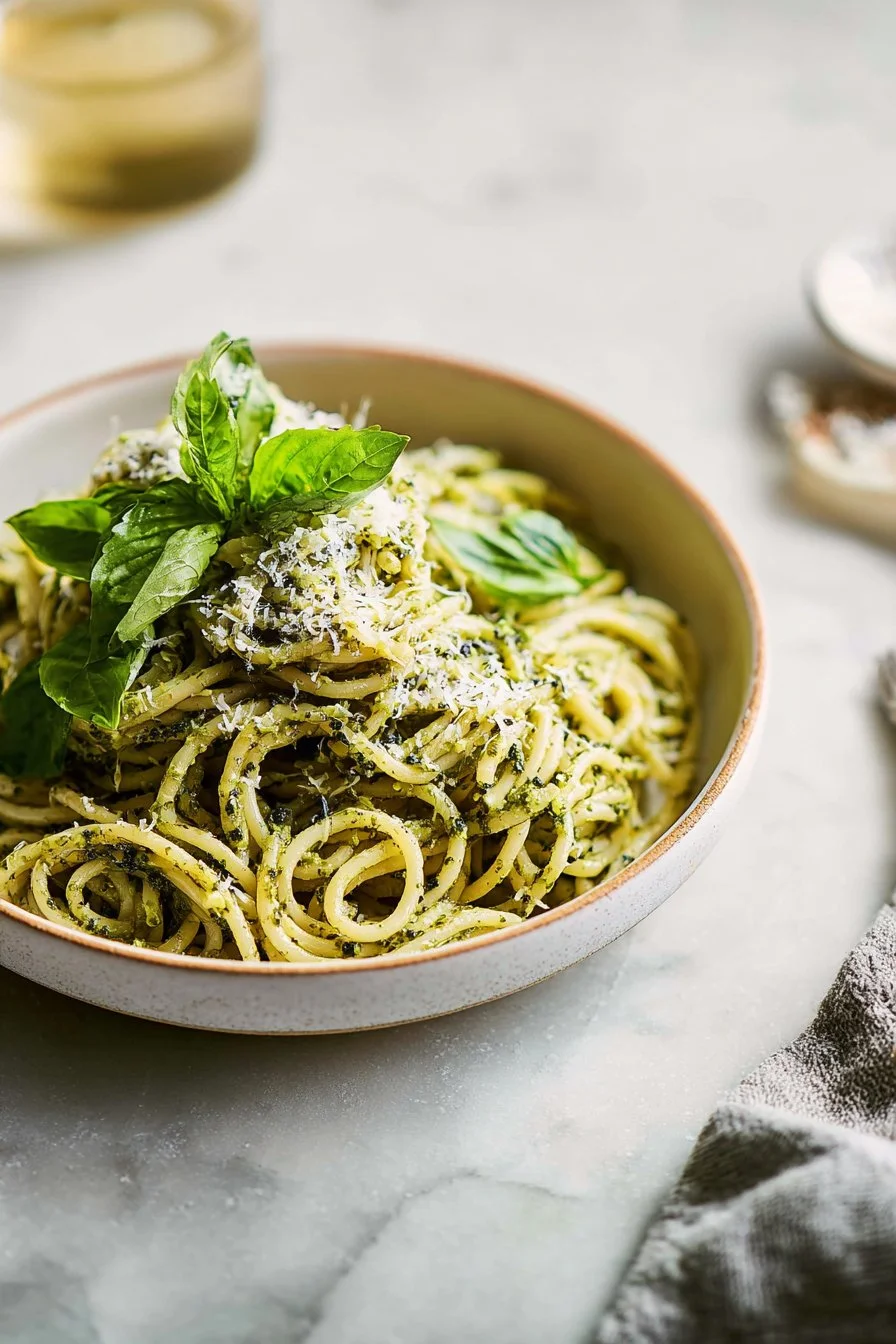 Easy Pesto Pasta