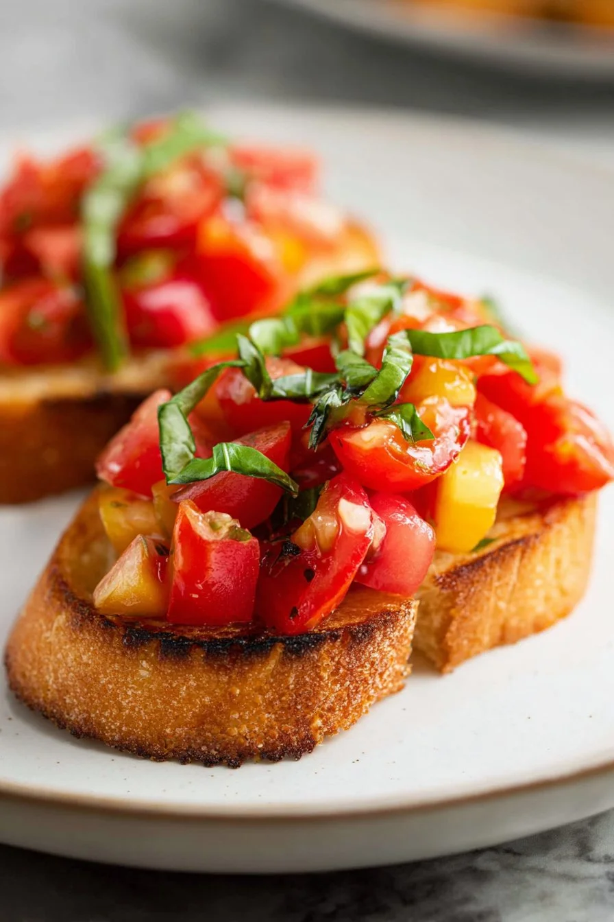 Easy Tomato Bruschetta