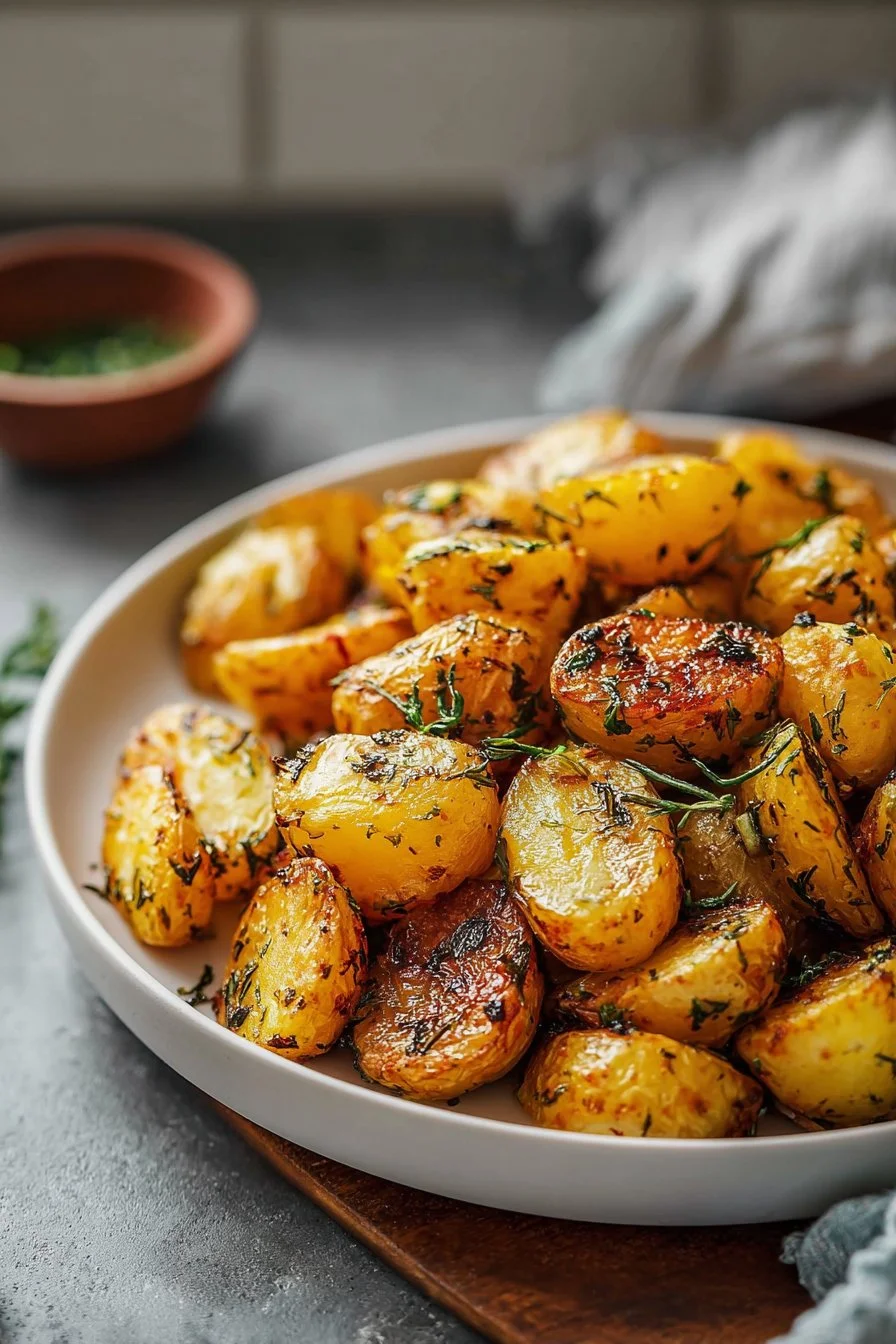 Garlic Herb Roasted Potatoes