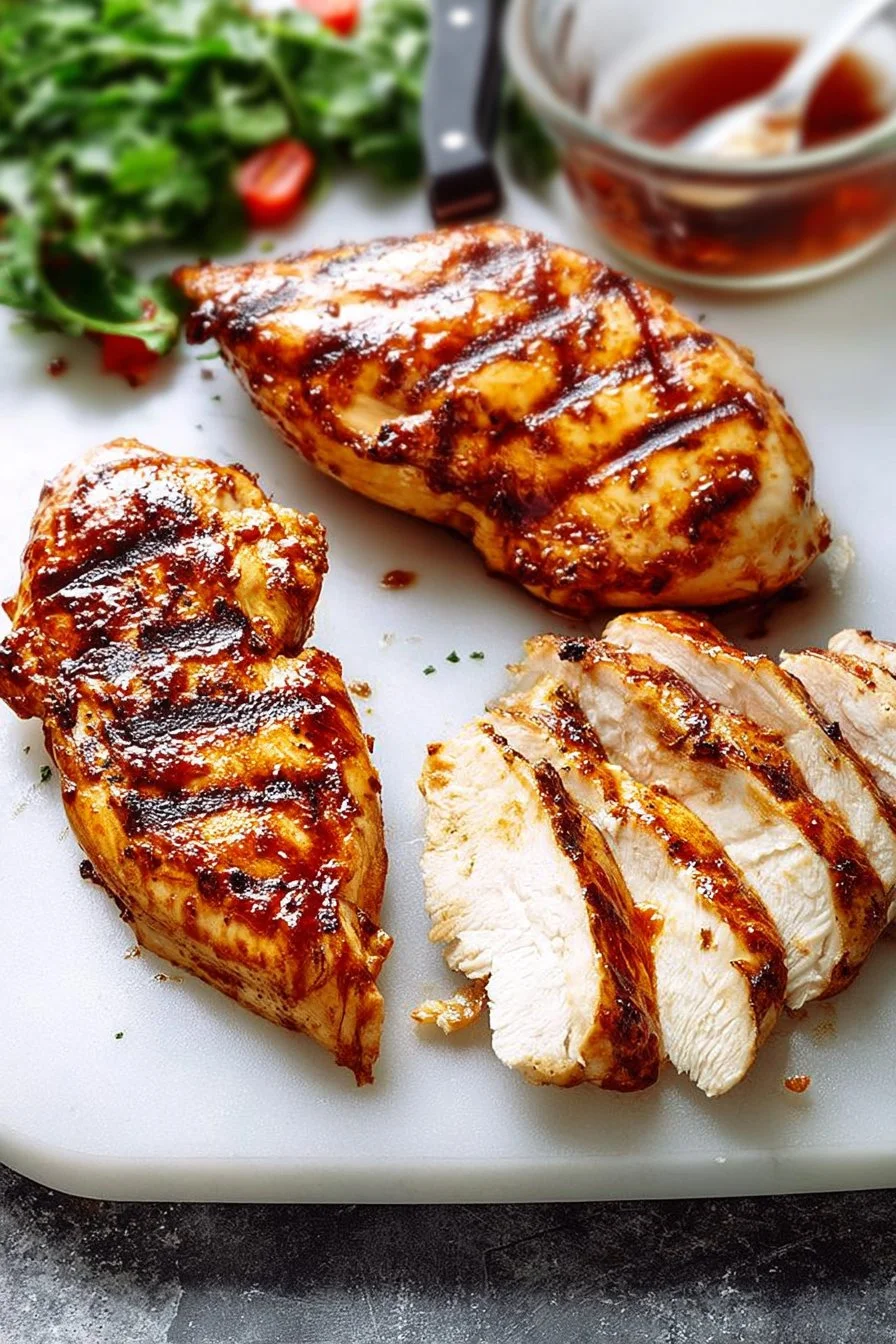 Grilled BBQ Chicken Breasts