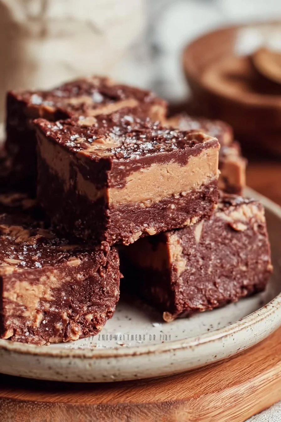 No-Bake Chocolate Peanut Butter Protein Bars