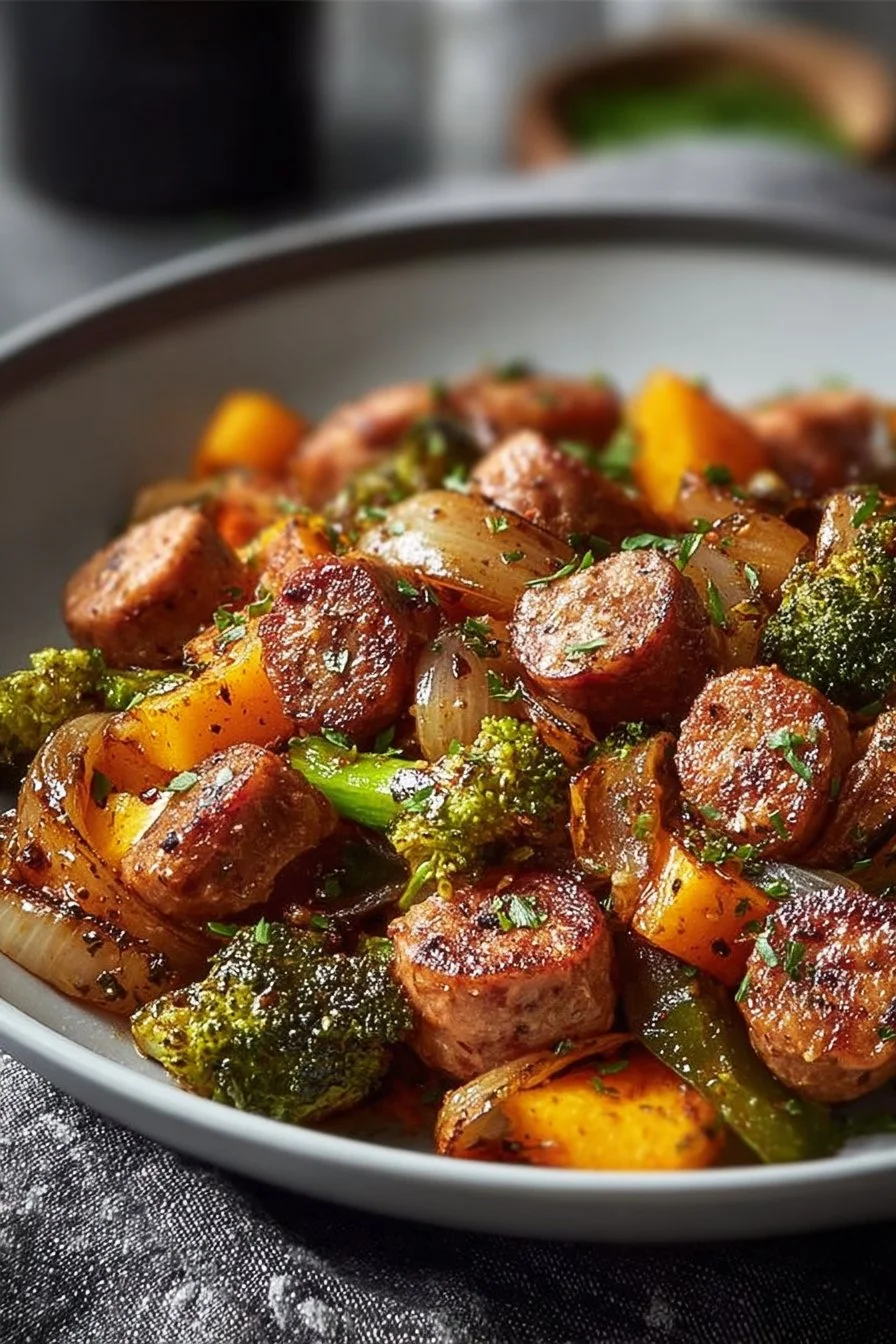 Sausage Veggie Skillet Bowl