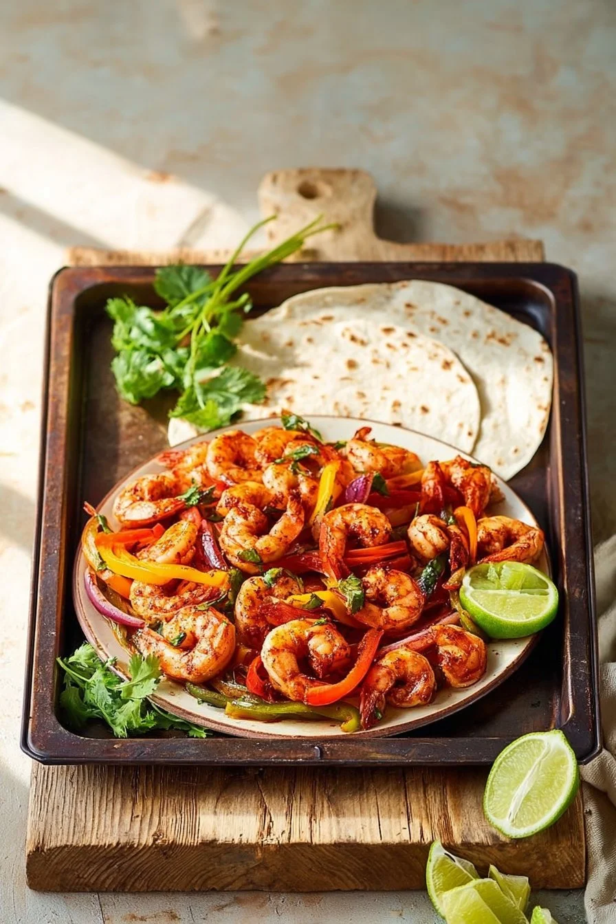 Shrimp Fajitas