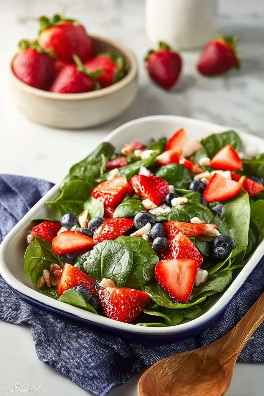 Spinach Strawberry Salad