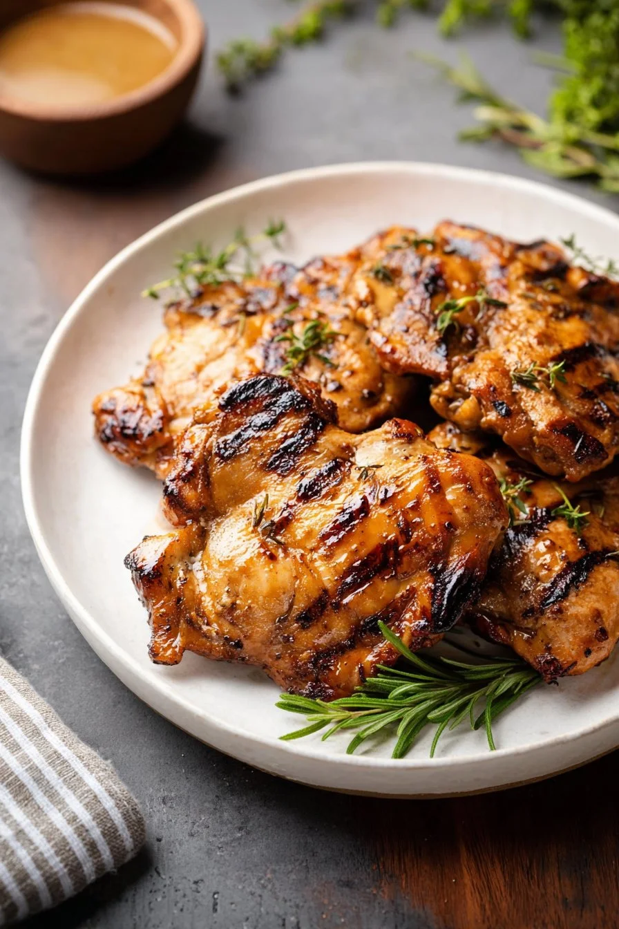 Grilled Chicken Thighs
