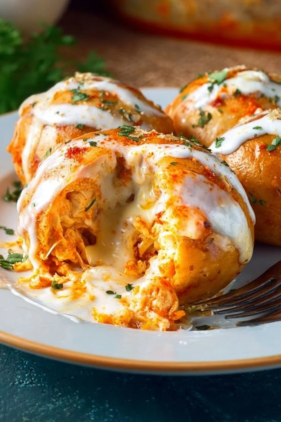 Buffalo Chicken Bombs