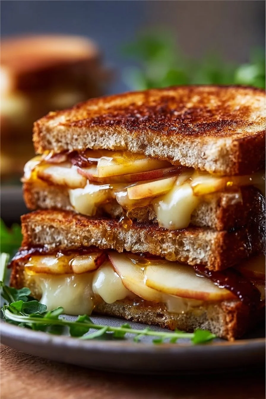 Honey Apple Cheddar Sandwich
